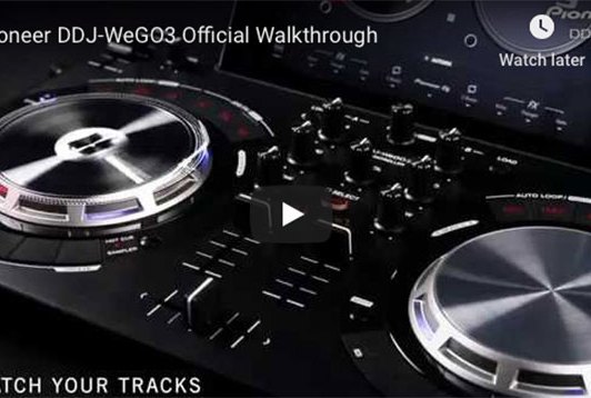 Pioneer Unveils New Ultra-Compact DDJ-WeGO3 Controller